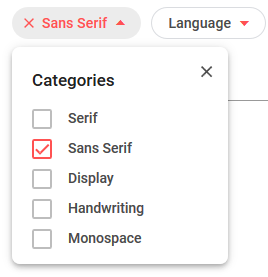 google fonts